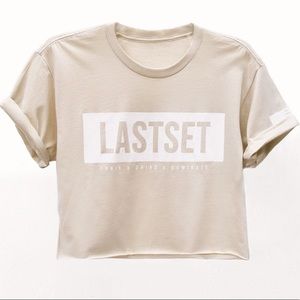 Lastset co Beige Cropped Shirt